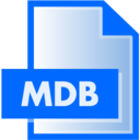 mdb,file,extension icon