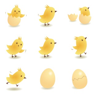 Chirpy Chicks icon sets preview