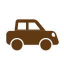 tourism, car, vehicle, solid, travel icon