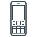 mobile, telephone, phone, call, contact, device icon