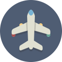 transportation, plane, airplane icon