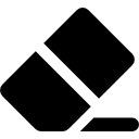 Diagonal rounded rectangles icon