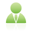 Green, User icon