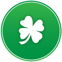 st patricks day clover icon