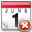 calendar, delete, date, event icon