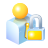 user, security, account, lock, profile, locked, people, human icon