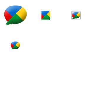 Google Buzz icon sets preview