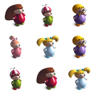 Archigraphs Kids icon sets preview