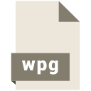 format, file, wpg icon