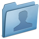 account, user, human, people, profile, blue icon