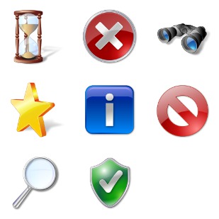 Vista Elements icon sets preview