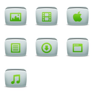 Mac Folders icon sets preview