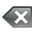 left, clear icon