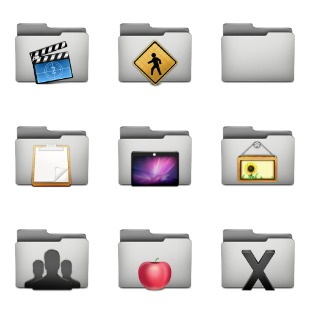 Zero Folders icon sets preview
