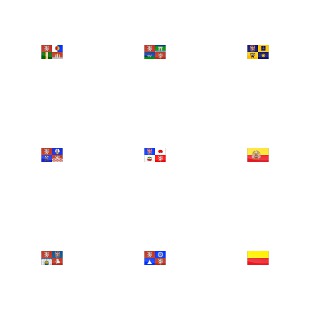 States (Regions) of Czech Republic icon sets preview