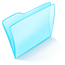blue, dossier, normal icon