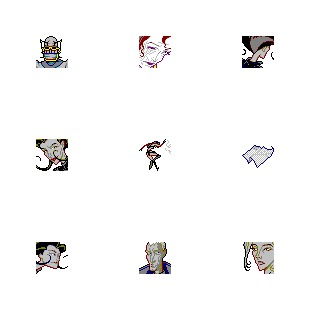 Aeon Flux icon sets preview