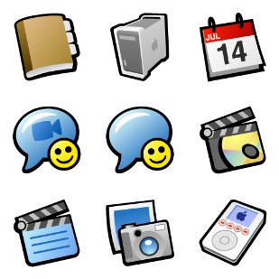 Smooth 6 icon sets preview