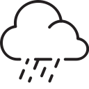 rain, weather, downpour, cloud icon