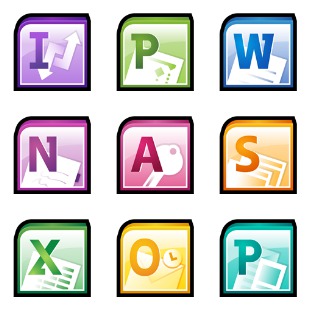 Office 2010 icon sets preview