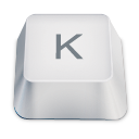 letter uppercase K icon