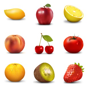 Paradise Fruits icon sets preview