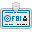 fbi, card, id icon