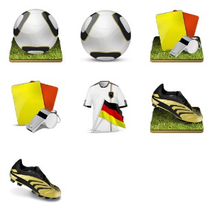 Soccer Worldcup 2010 icon sets preview