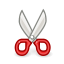gnome, 64, cut, edit icon