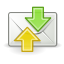 email, envelop, gnome, mail, send, message, receive, letter icon