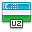 flag, uzbekistan icon