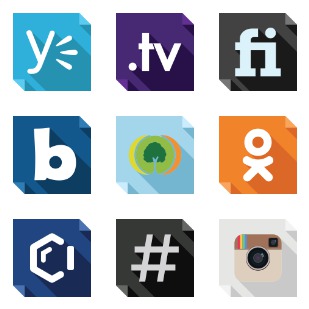 Soc #2 icon sets preview