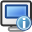 desktop, information icon