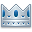 crown silver icon