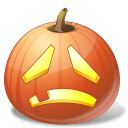 Halloween, Jack, Lantern, Pumpkin, Sad icon