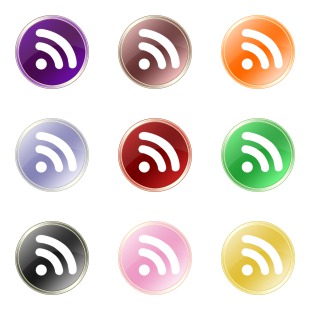 Free RSS Feed Icon Set With Glass Effect icon sets preview