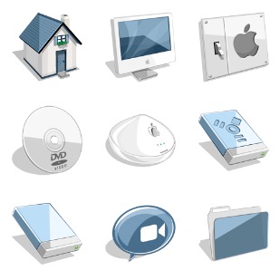 Flat icon sets preview