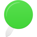 pin green icon