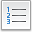 list, text, numbers icon