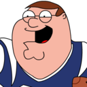 peter,griffin,football icon
