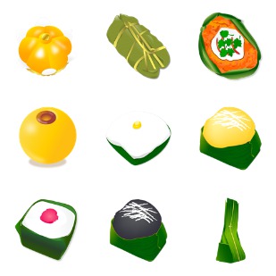 Thai Style icon sets preview
