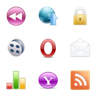Weby icon sets preview