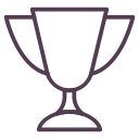 trophy, award, achievement icon