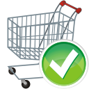 Accept, Cart, Shopping icon