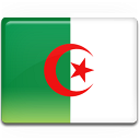 country, algeria, flag icon