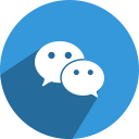 media, social, wechat, network, conversation, we, chat icon