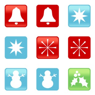 Winter Wonderland icon sets preview