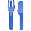 Restaurantblue icon