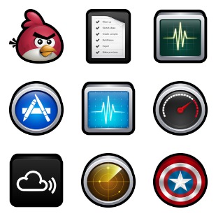 Apps icon sets preview