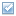 blue, square, check icon
